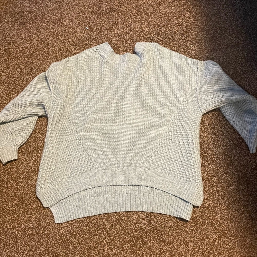 Blue sweater